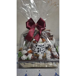 Cesta de Chocolates para Presente com Caneca - Cacau Show em Oferta na Shopee