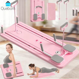 Prancha Abdominal 4 em 1 Dobrável – Aparelho de Exercício Completo para Abdômen, Peito e Pilates em Casa QUE BOM em Oferta na Shopee
