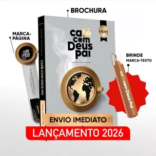 Café Com Deus Pai (Com Marca-Texto) | Edição 2026 | Porções Diárias de Amor