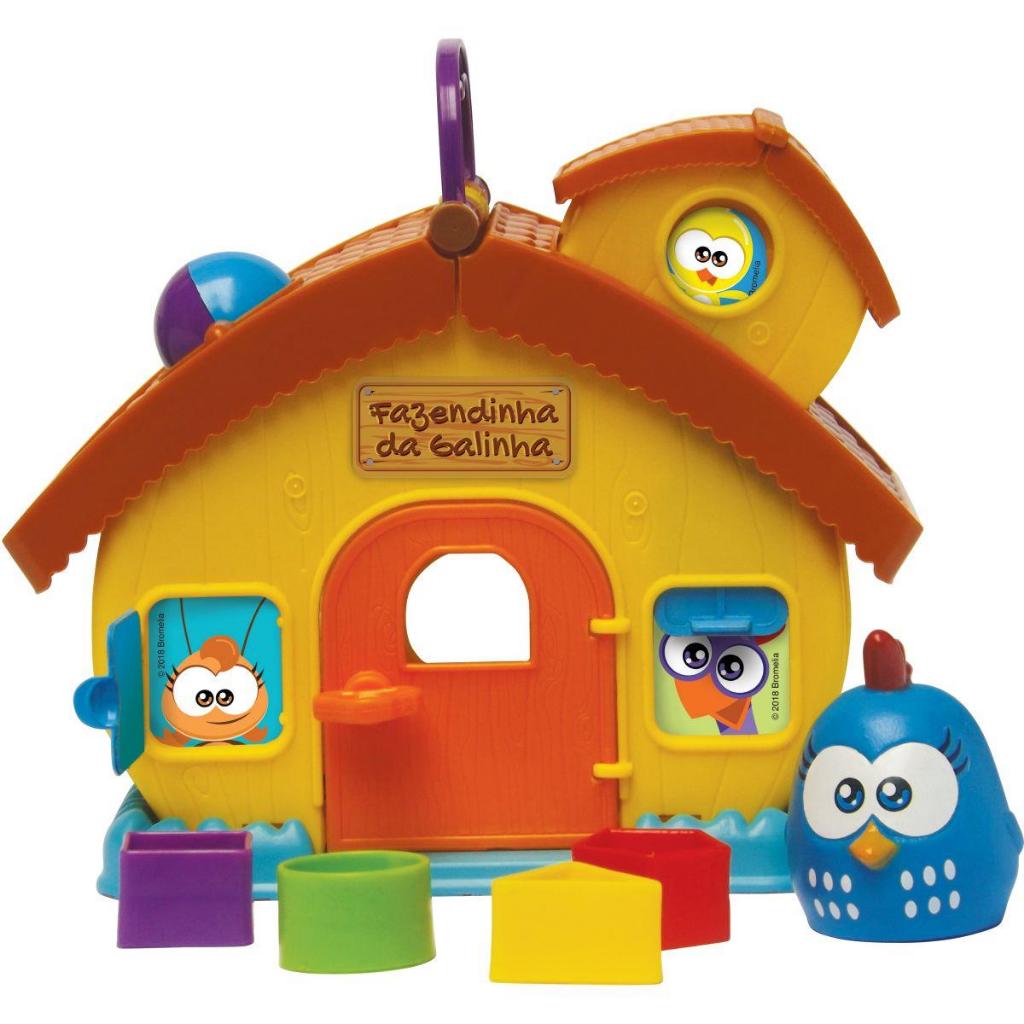 Brinquedo Educativo Galinha Pintadinha Fazendinha - Elka | Shopee Brasil
