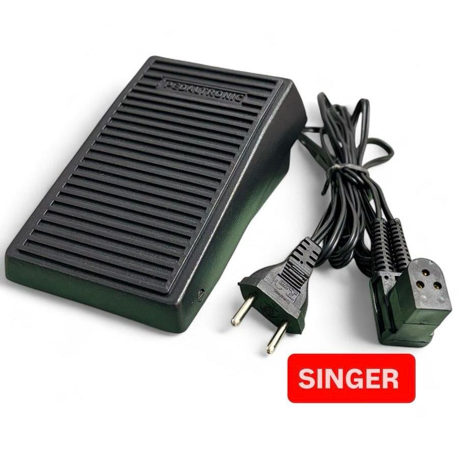 Pedal Acelerador Máquina de Costura Singer Aniga - Bivolt VP 3P ...
