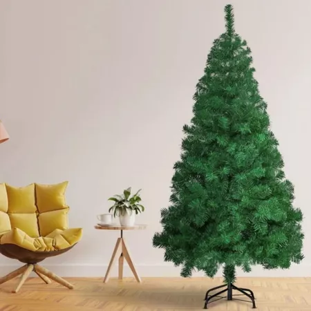 Árvore natal verde 150cm pé de ferro 350 galhos pinheirinho premium