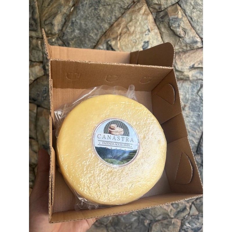 Queijo Canastra Meia Cura 1,2 Kg - São Roque De Minas