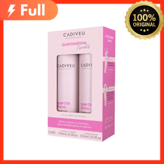 Kit Shampoo + Condicionador Cadiveu Quartzo Shine By Boca Rosa em Oferta na Shopee