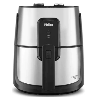 Fritadeira Elétrica Air Fryer Philco 4,4 Litros Redstone PFR15PI Inox/Preto 1500W Antiaderente