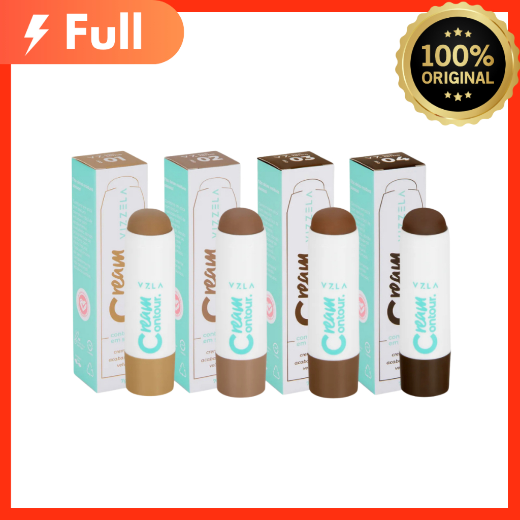 Cream Contour Stick Cremoso Velvet 7g - Vizzela