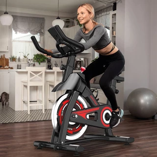 Bicicleta Spinning Ergométrica Exercício Profissional Monitor suporta até 150kg Academia 1.90m em Oferta na Shopee
