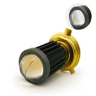 Lâmpada LED Moto Farol Alto e Baixo Dual Color ASX 3000Lm Alta Luminosidade