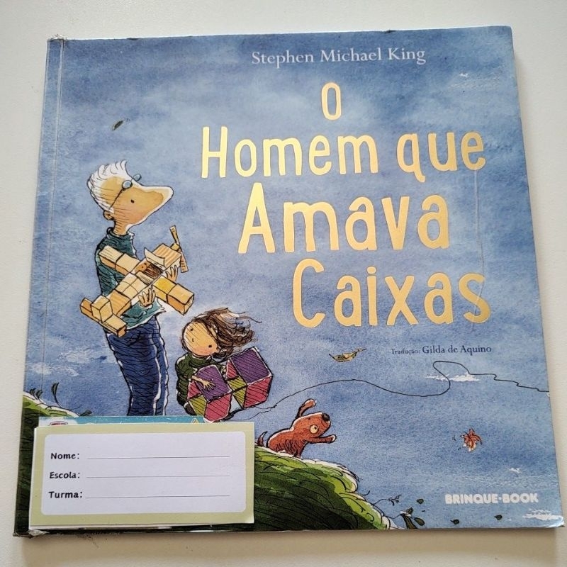 O Homem que amava Caixas - Stephen Michael - Brinque-book | Shopee Brasil