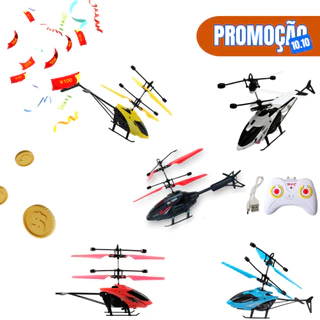 Brinquedo Helicóptero Voador com Controle Remoto Best Drone Infantil