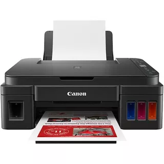 Impressora Multifuncional Canon MegaTank G3110 Wi-Fi – Tanque de Tinta, Copiadora e Scanner, Cor Preto