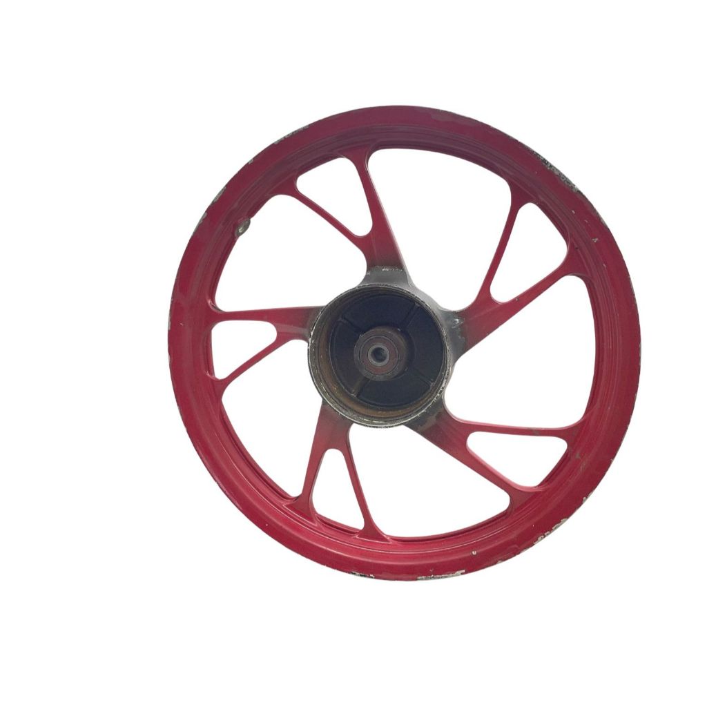 Roda traseira pé de galinha 160 original honda cor: vermelho 9511