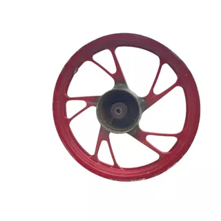 Roda traseira pé de galinha 160 original honda cor: vermelho 9511