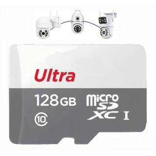Kit1/2 Cartão de Memória MicroSDXC Ultra 64GB 128GB Classe 10 Original p/ Celular, GoPro e Segurança