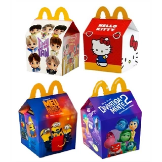 (VÁRIOS MODELOS) Caixa Vazia McDonald's NOVAS, NÃO ACOMPANHA BONECOS