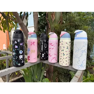 Nova Garrafa De Água De Aço Inoxidável freeSip 24 Onças 32 Copo Isolado A Vácuo De Camada Dupla Esportes