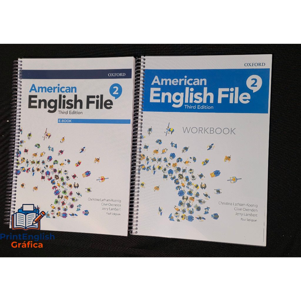 American English File Third Edition Level 2 Student book e Workbook ...