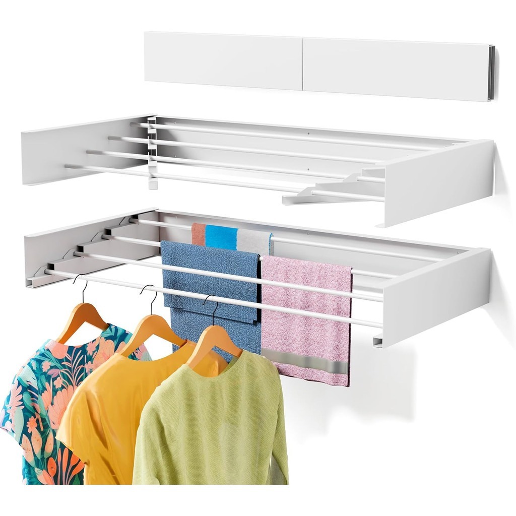 Varal Retrátil Premium de Parede | Design Moderno e Super Resistente ...