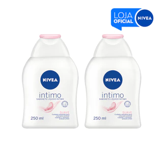 KIT NIVEA Sabonete Líquido Íntimo Suave 250ml 2 Unidades BBB 26 em Oferta na Shopee