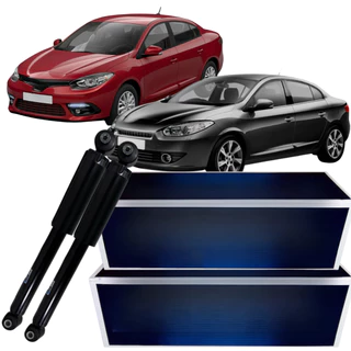 Par Amortecedor Traseiro Nakata Renault Fluence 1.6 16v 2.0 16v 2011 á 2018 em Oferta na Shopee
