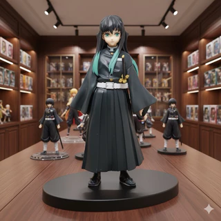 Boneco Muichiro Tokito - Action Figure - 15 Cm - Figura de Ação Demon Slayer Hashira