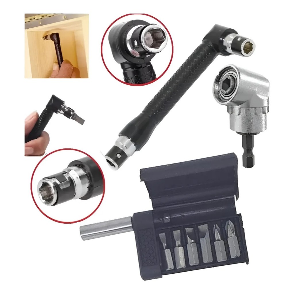 Bits Fe Ph Adaptador Angular Chave L Manual Parafusadeira | Shopee Brasil