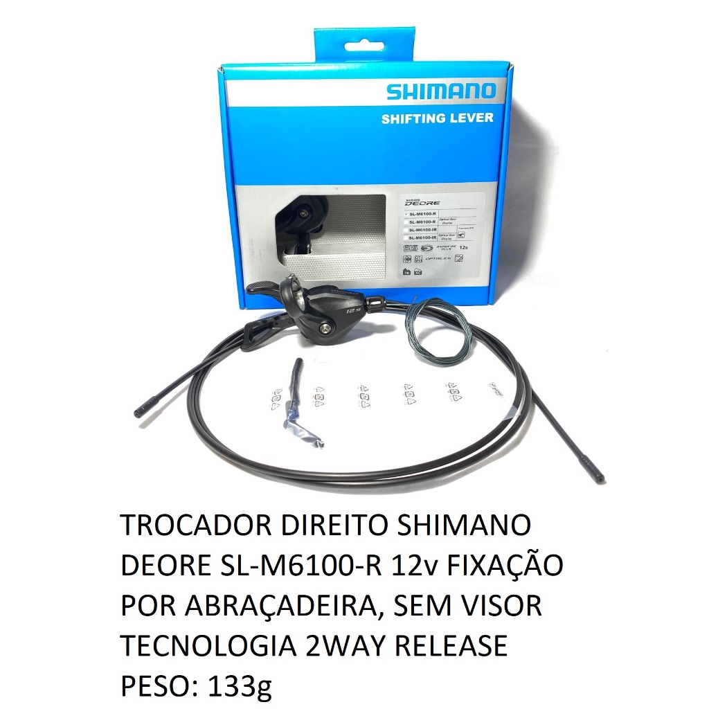 Kit Shimano Deore M6100 12v Completo c/ Cubo Micro Spline 32f
