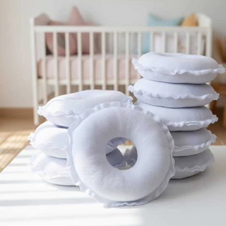 Kit Rosquinhas de Amamentação  Lavável  Protetor de Seio Reutilizável 100% Algodão em Oferta na Shopee