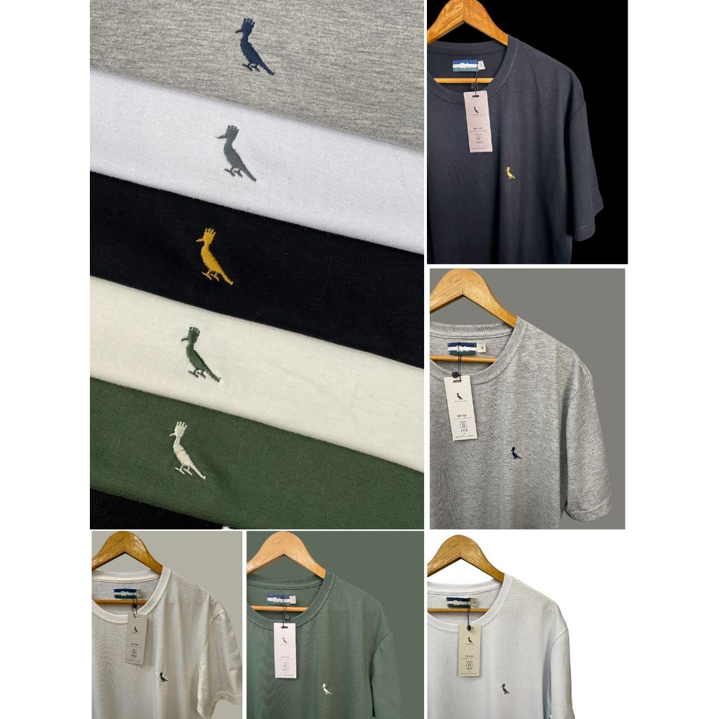 Camisa Basica Cotton Bordada Premium Confort RSV