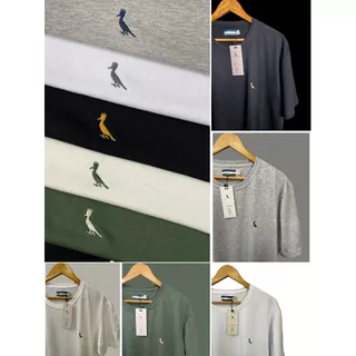 Camisa Basica Cotton Bordada Premium Confort RSV