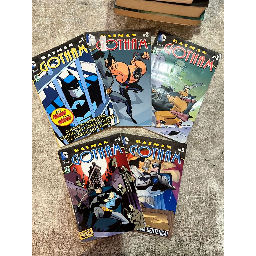 Batman Gotham Abril 5 Volumes - Ty Templeton