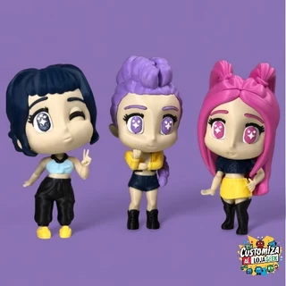 Bonecas Huntrix Guerreiras do K-pop - Impressão 3D