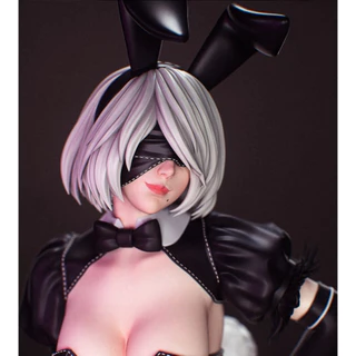 Action Figure 2B Bunny Nier: Automata feita em Resina