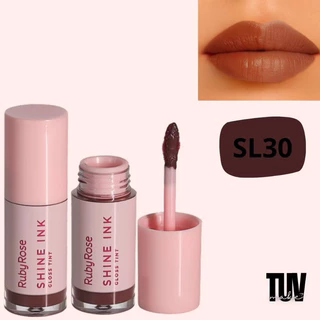 Gloss Tint Shine Ink Ruby Rose Cores Lindas Longa Duração em Oferta na Shopee