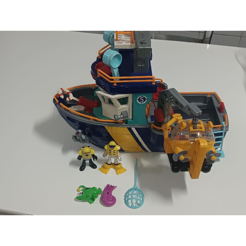 Navio de Comando do Mar Imaginext | Shopee Brasil
