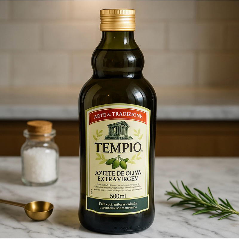 Azeite de Oliva Extra virgem Italiano Tempio 500ml | Shopee Brasil