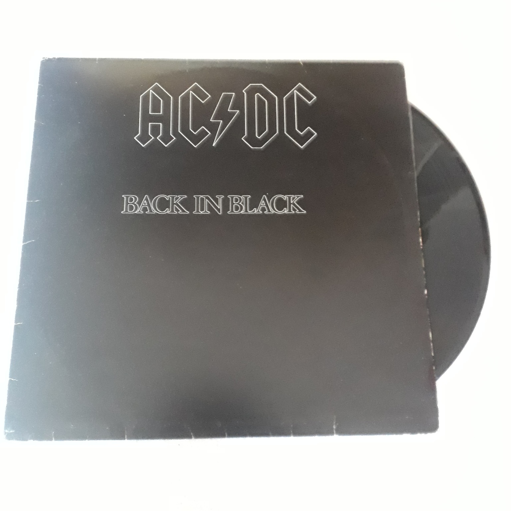 LP Disco Vinil Rock AC/DC Back In Black | Shopee Brasil