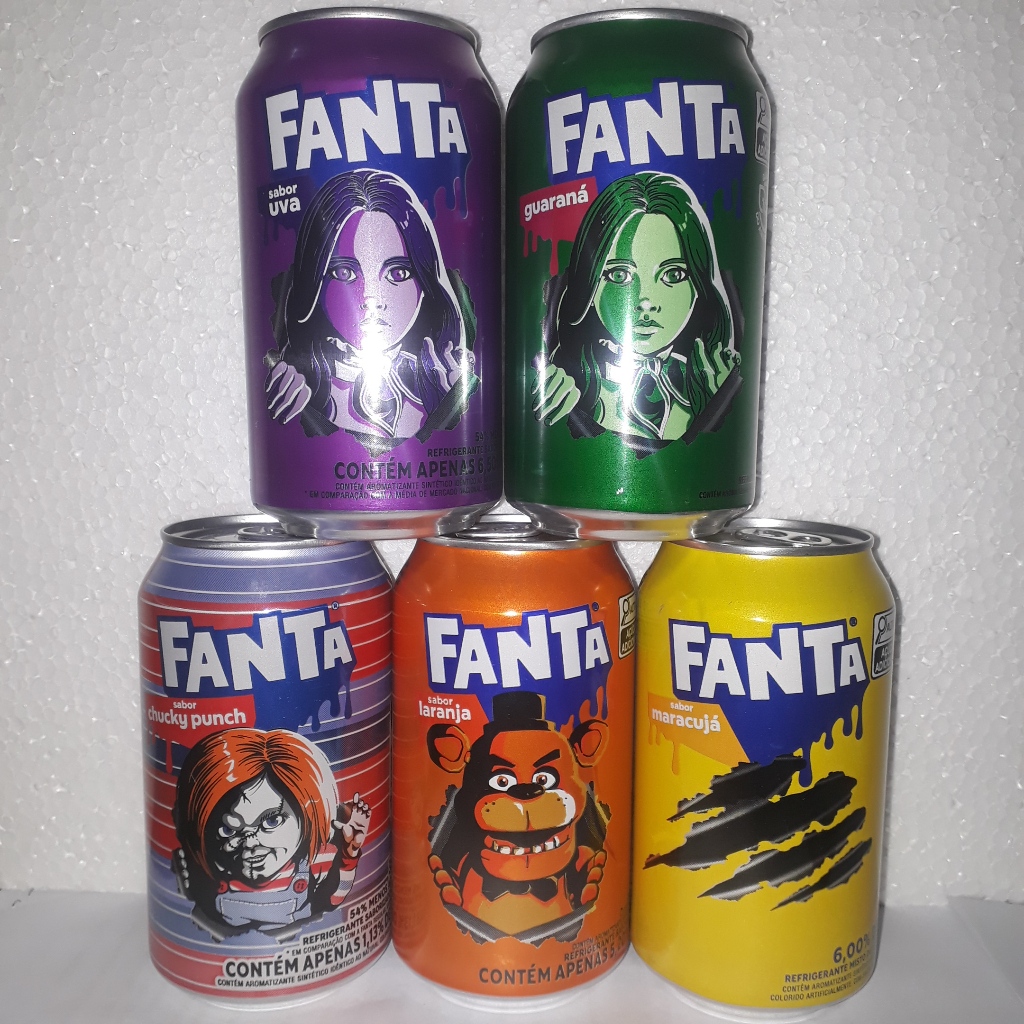 Coleção Fanta Halloween 2025 Latas 350ml Lacradas | Shopee Brasil