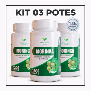 Moringa Planta Oleifera 120 Capsulas 100% Pura original em Oferta na Shopee