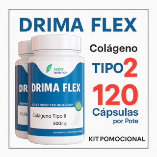 Colageno Tipo 2 120 Capsulas extra ossos e cartilagens fortes em Oferta na Shopee