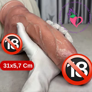 Pinto Borracha Realista Silicone Pênis Grande Grosso Masturbador Dildo Gigante Consolo Macio