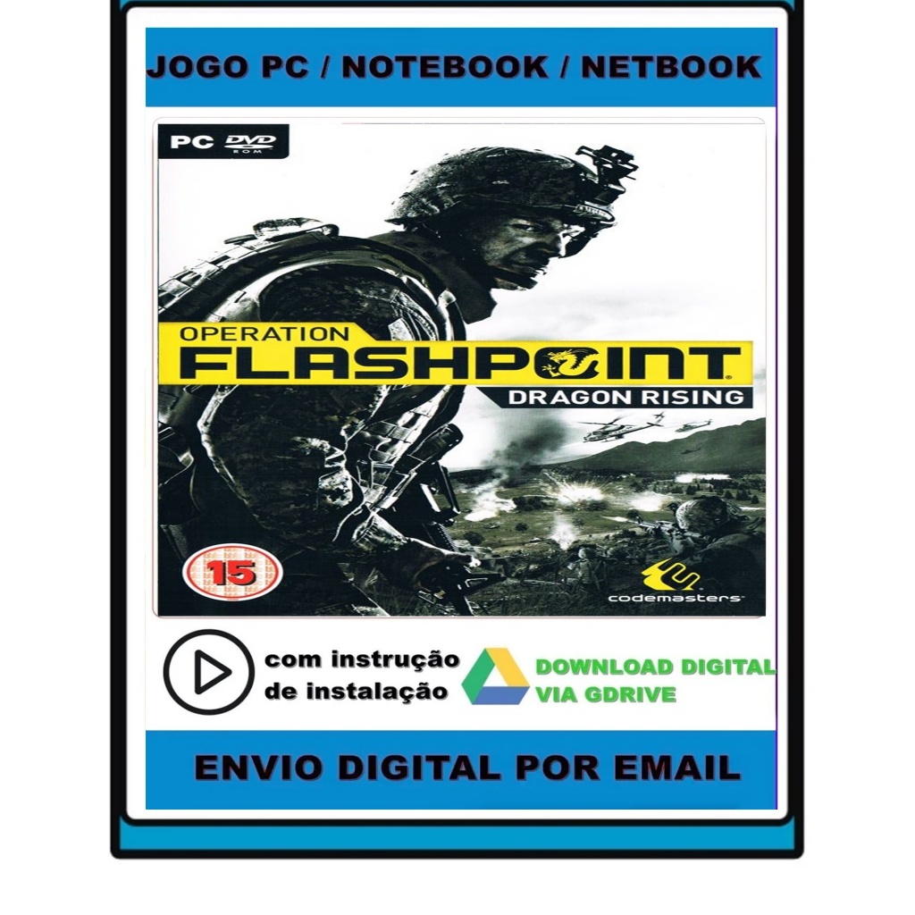 Operation Flashpoint Dragon Rising - Pc | Shopee Brasil