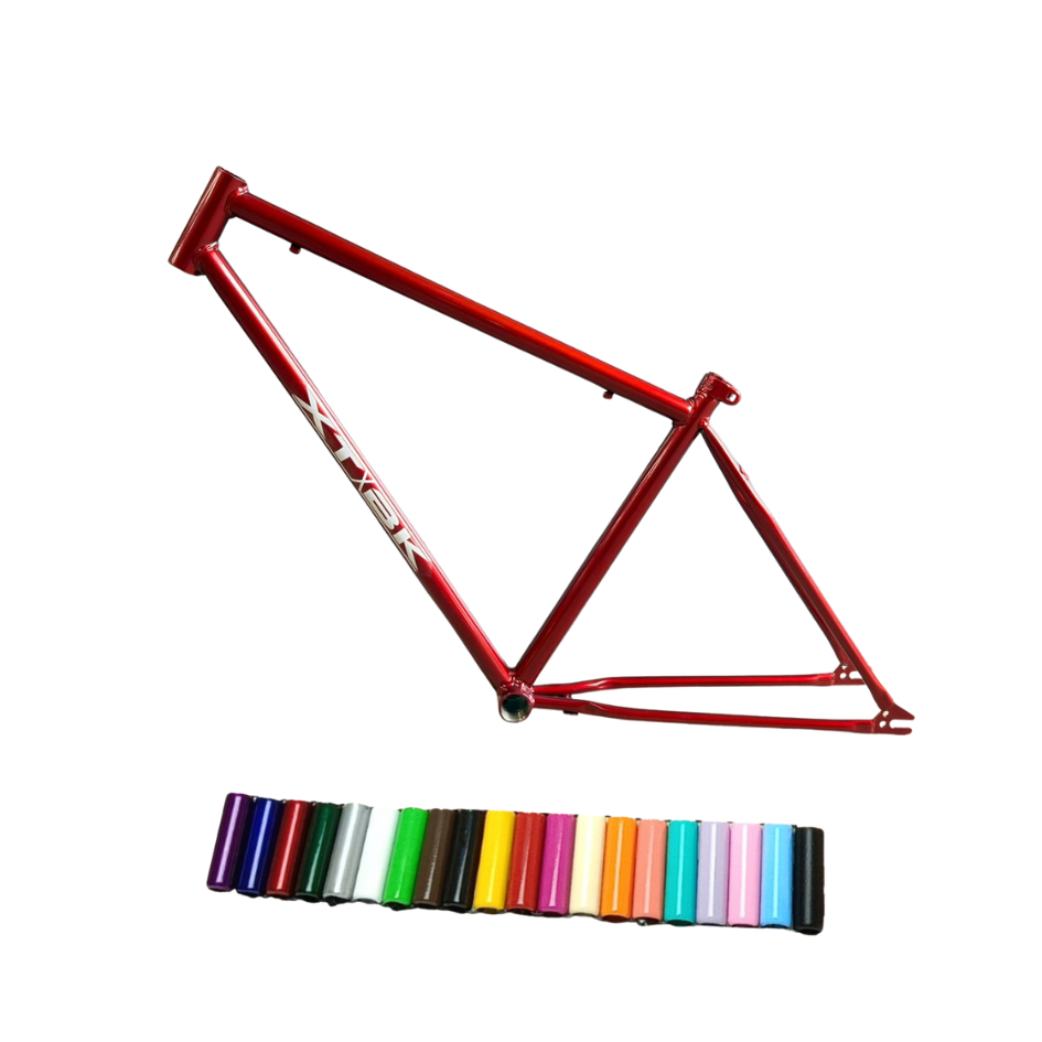 Quadro 700 Bicicleta Fixa Head Set Over 28.6mm em Aço Reforçado INMETRO XTBK