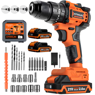 13mm Furadeira Parafusadeira Impacto Brushless C/luz Aitoolzo