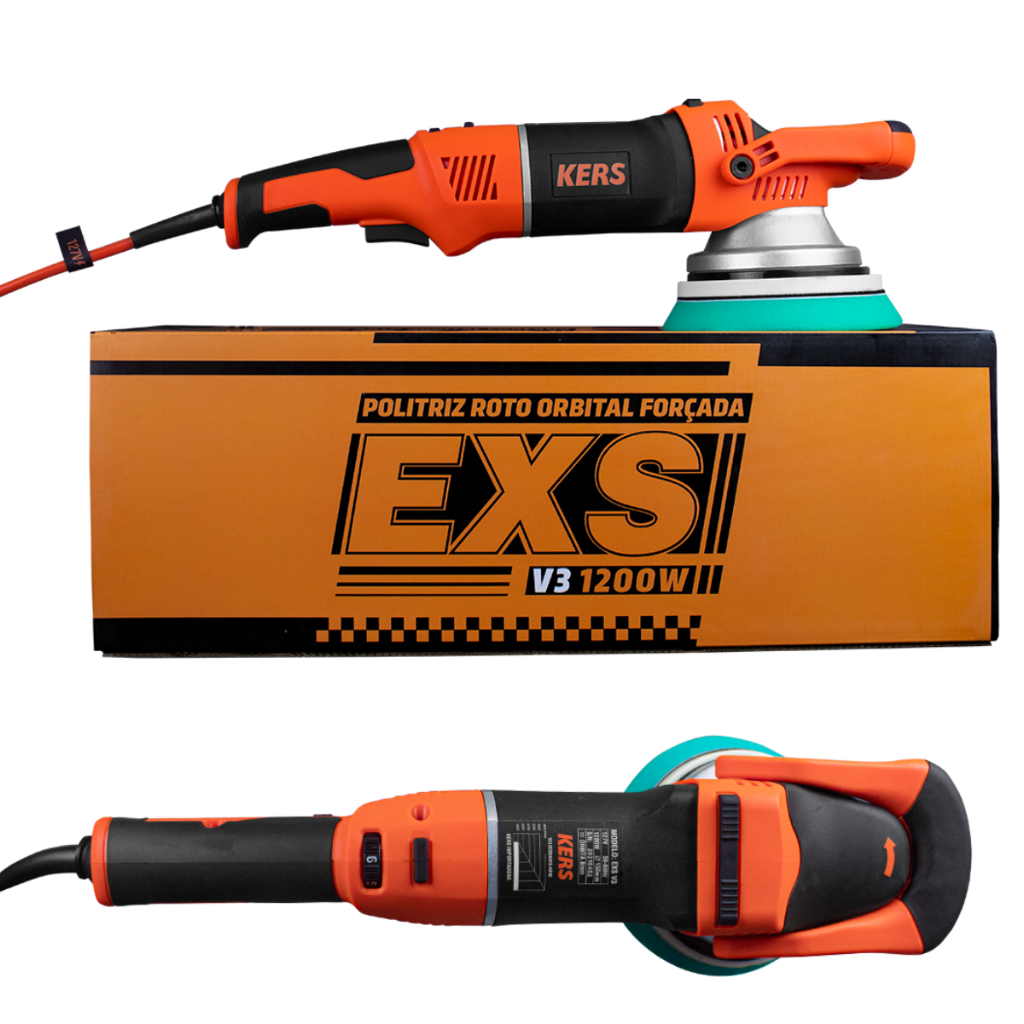 Politriz Roto Orbital Forçada EXS V3 1200W/60hz 110/127V Kers