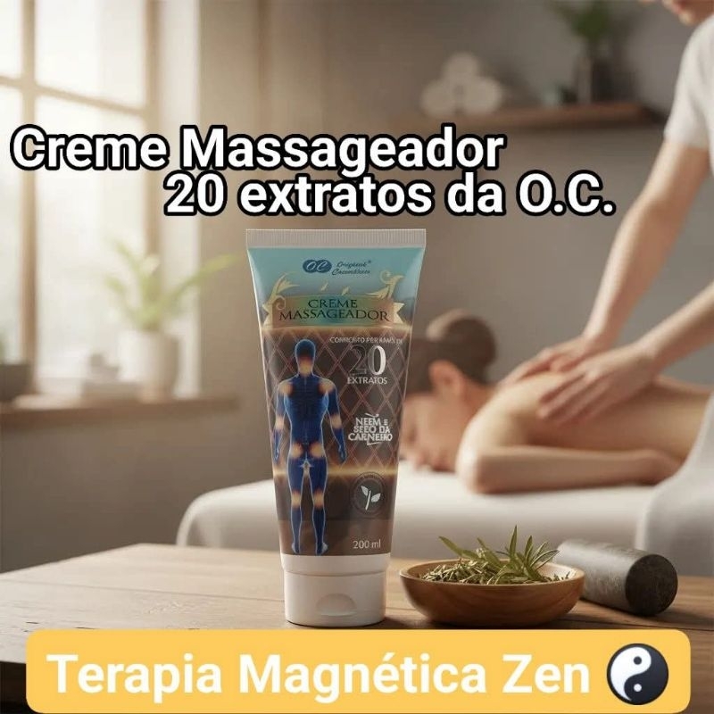 Creme Massageador 20 Extratos Da Original Cosméticos by Terapia