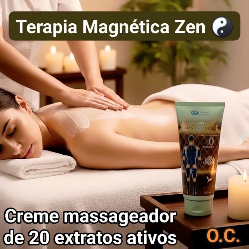Creme Massageador 20 Extratos Da Original Cosméticos by Terapia
