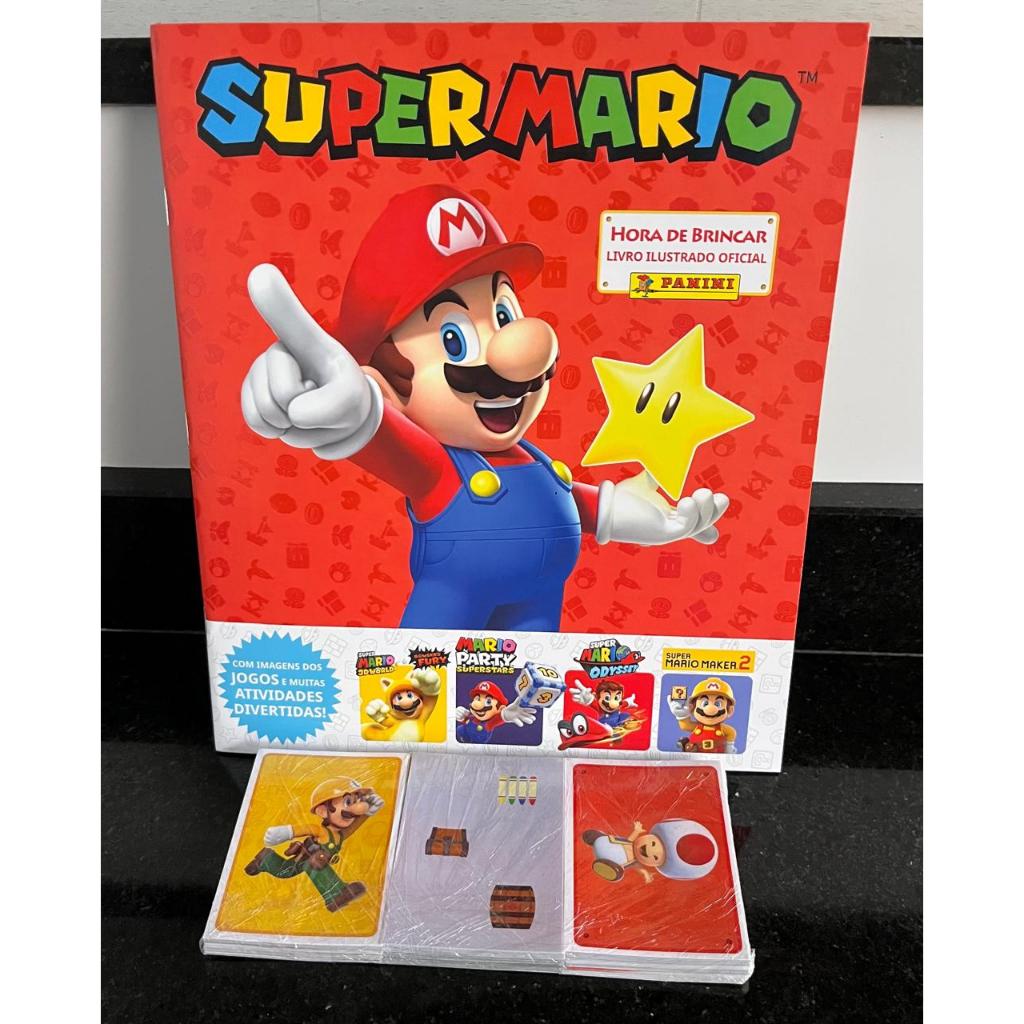 Album Completo Super Mario - Album + Todas Figurinhas Para Colar ...