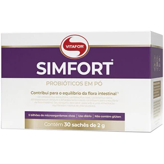 Simfort Probiotico Em Pó c/30 Sachês 2g Vitafor