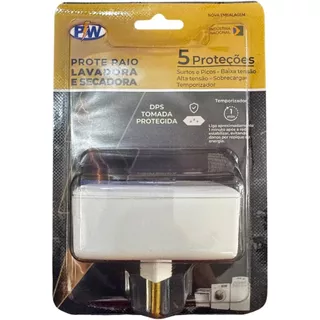 Protetor para MÁQUINA DE LAVAR e SECADORA de Roupas contra RAIOS e SURTOS ELÉTRICOS